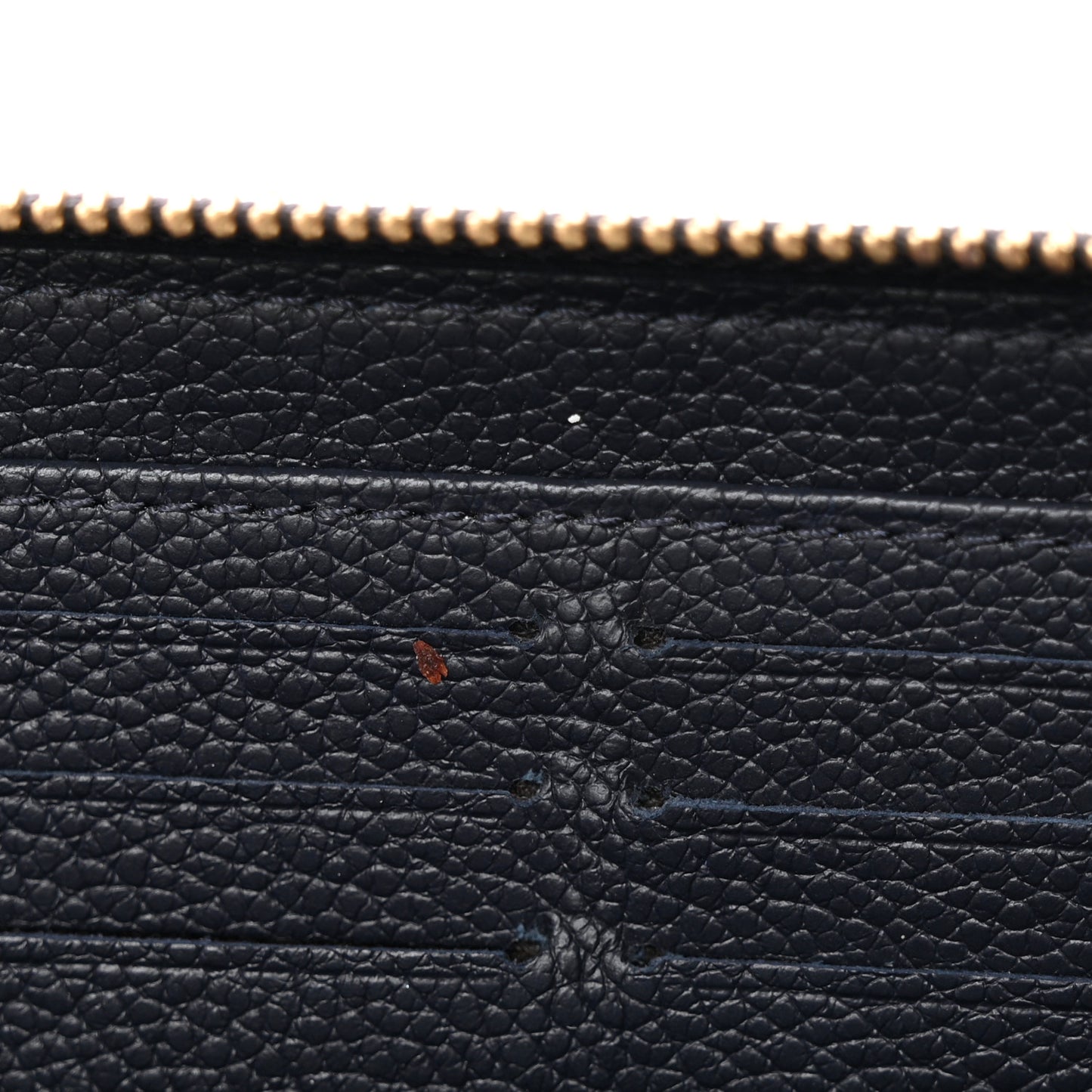 Empreinte Zippy Wallet Marine Rouge