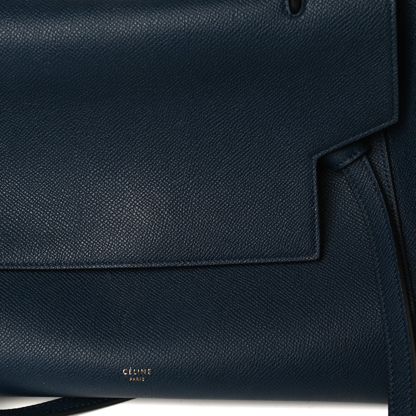 Grained Calfskin Mini Belt Bag Deepsea