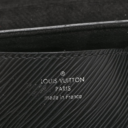 Louis Vuitton Epi Monogram Twist Shoulder Bag MM Black 7 of 11