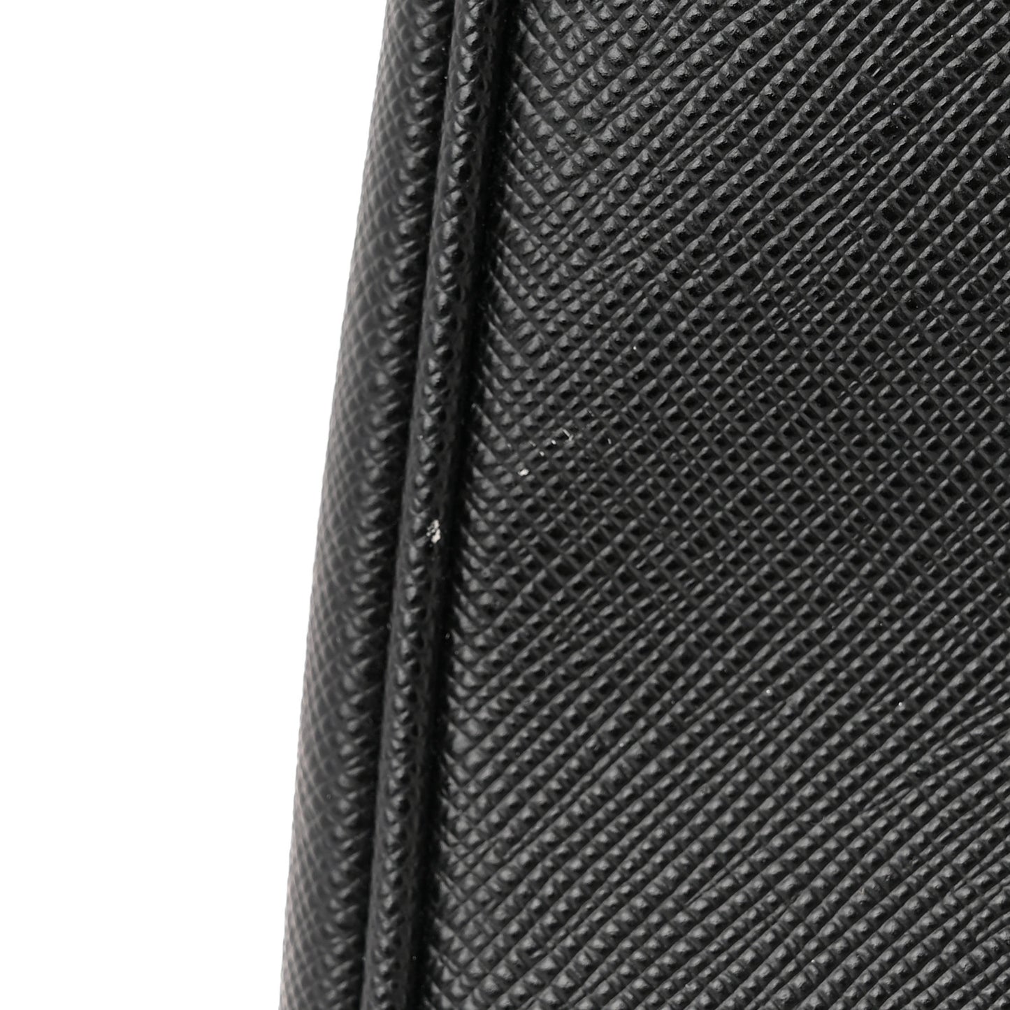 Saffiano Lux Large Galleria Double Zip Tote Black