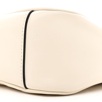 Gucci Calfskin Matelasse Small GG Marmont Shoulder Bag White 10 of 10
