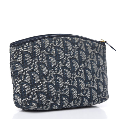Christian Dior Monogram Cosmetic Case Blue 3 of 10