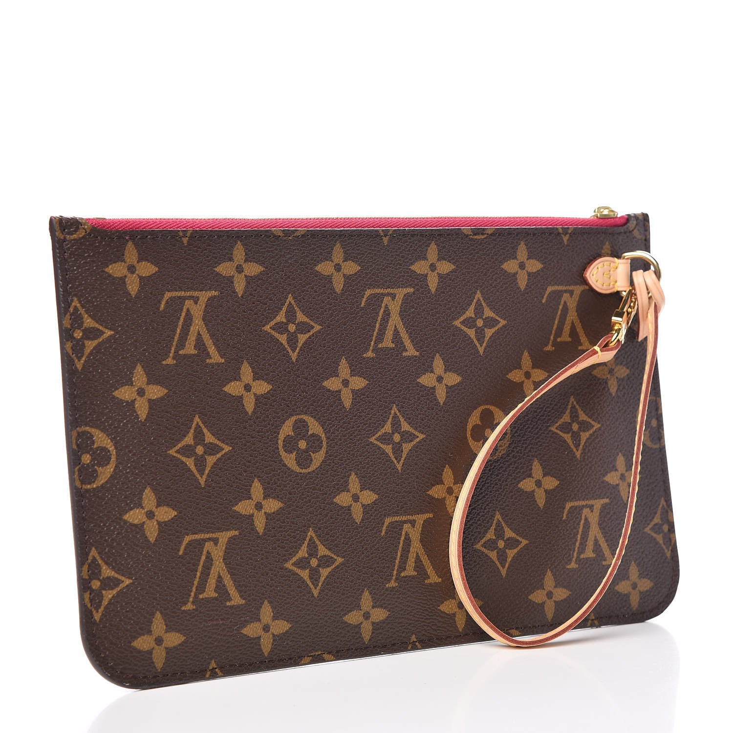 Louis Vuitton Monogram Neverfull MM GM Pochette Pivoine 3 of 9