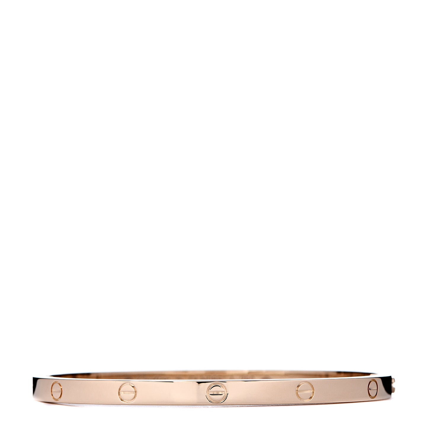18K Yellow Gold Small LOVE Bracelet 15