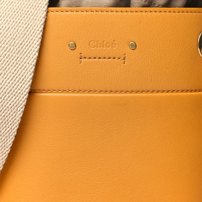 Chloe Smooth Calfskin Small Roy Bucket Bag Burning Camel 8 of 10