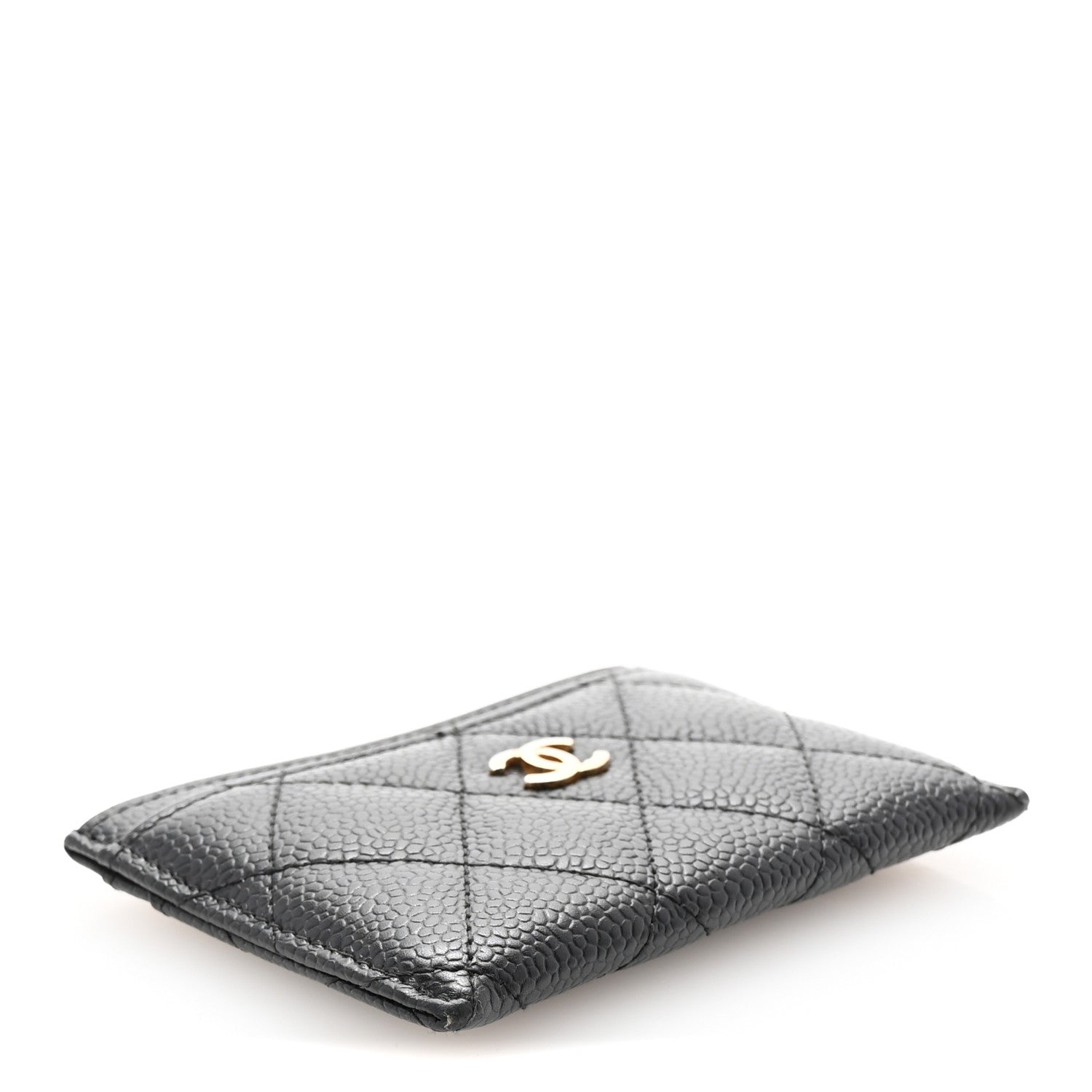 Chanel Caviar Quilted Card Holder Black 4 of 8