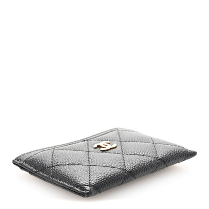 Chanel Caviar Quilted Card Holder Black 4 of 8