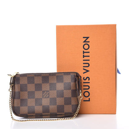 Louis Vuitton Damier Ebene Mini Pochette Accessories 9 of 9