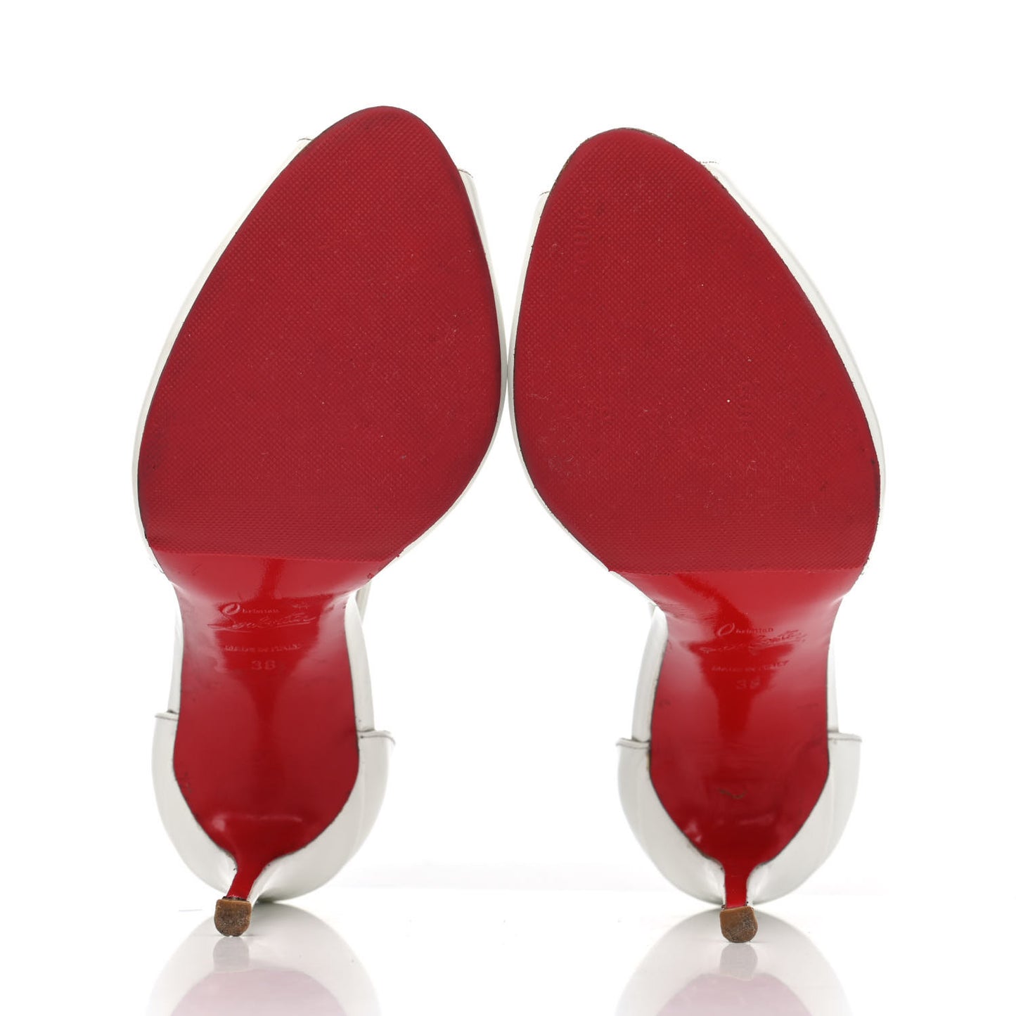 Patent Senora 100 Sandals 38 White