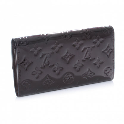 Louis Vuitton Vernis Sarah Wallet Amarante 3 of 7