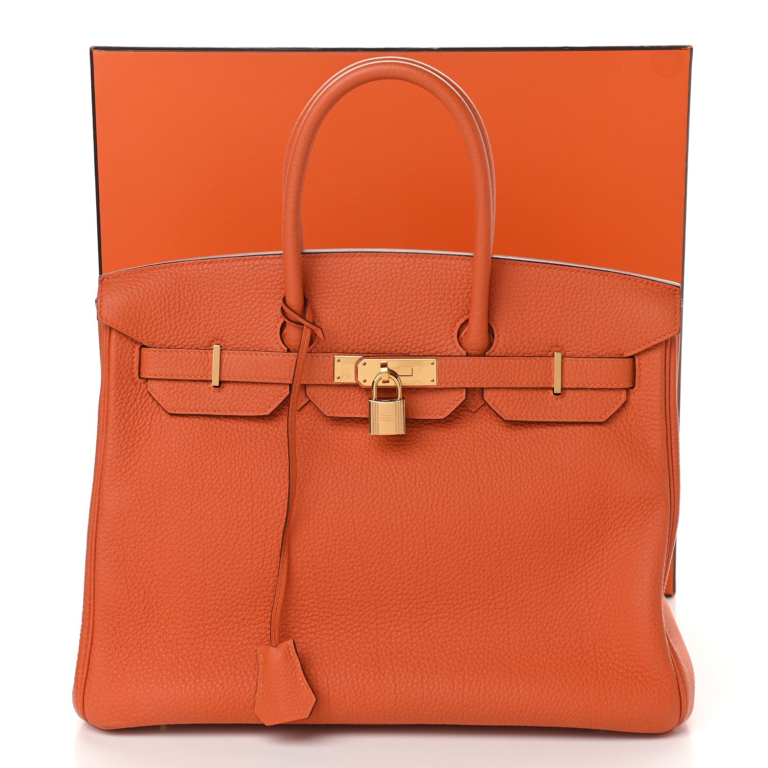 Hermes Togo Birkin 35 Orange 34 of 34