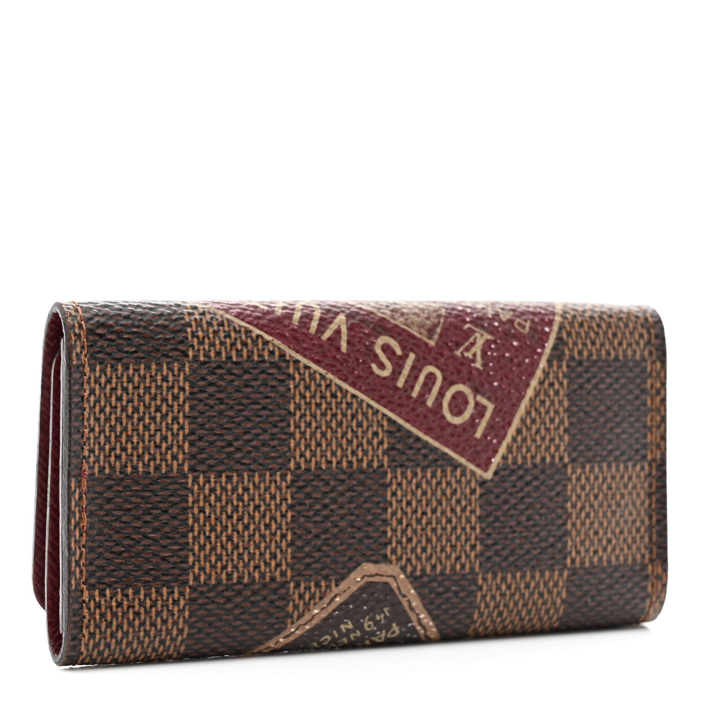 Damier Ebene Trunks Labels Multicles 4 Key Holder