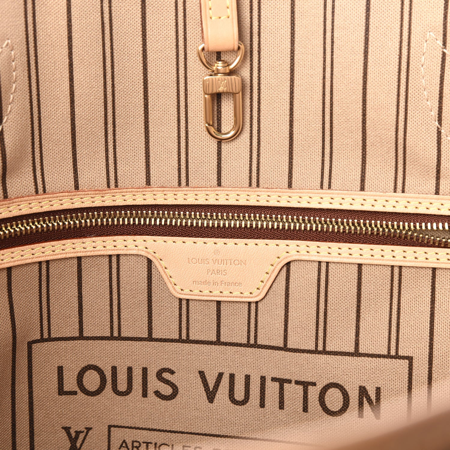Louis Vuitton Monogram My World Tour Neverfull MM 9 of 12