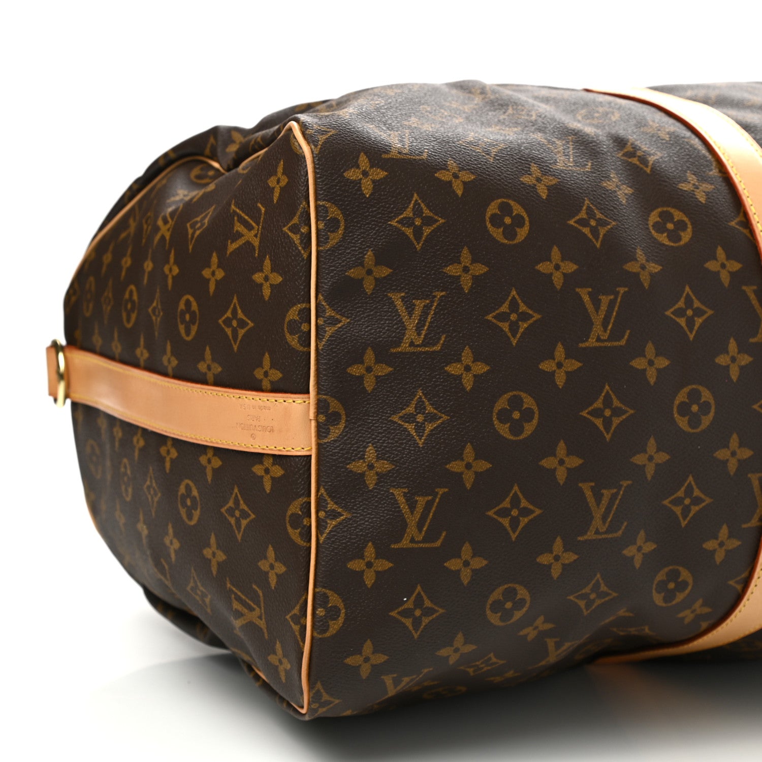 Louis Vuitton Monogram Keepall Bandouliere 55 9 of 10