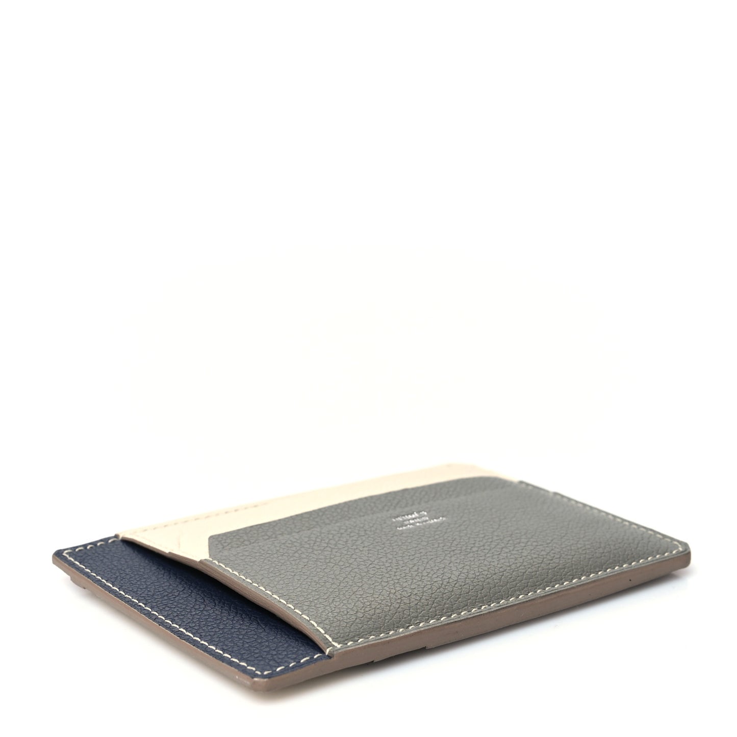 Everloco City 8CC Colorblock Card Holder Gris Meyer Beton Blue Nuit