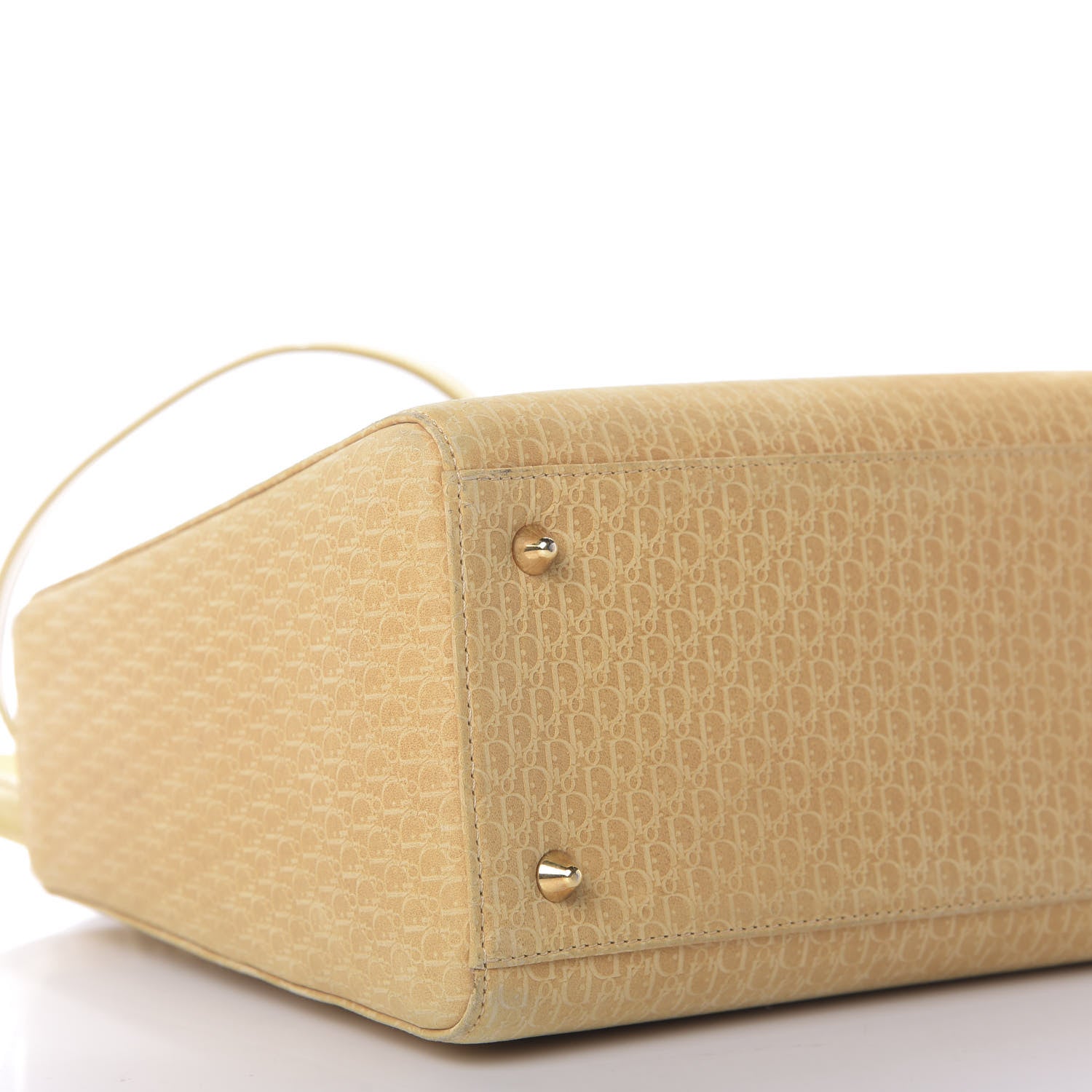 Christian Dior Nubuck Diorissimo Medium Lady Dior Gold 6 of 9