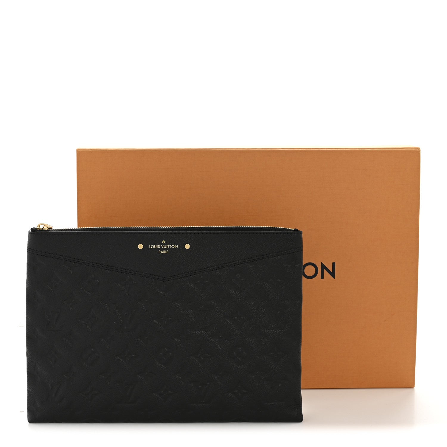 Louis Vuitton Empreinte Daily Pouch Black 10 of 10