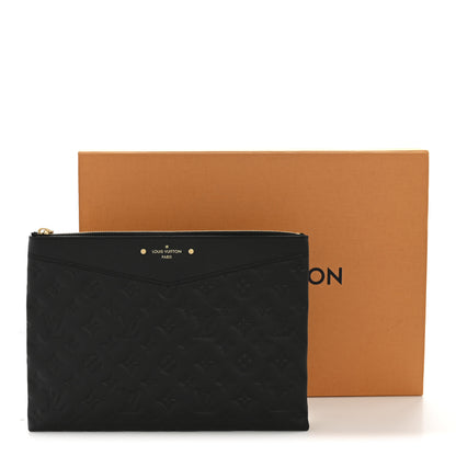 Louis Vuitton Empreinte Daily Pouch Black 10 of 10