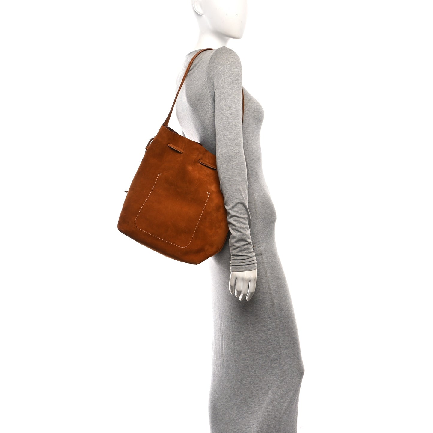 Suede Everyday Cabas Saddle