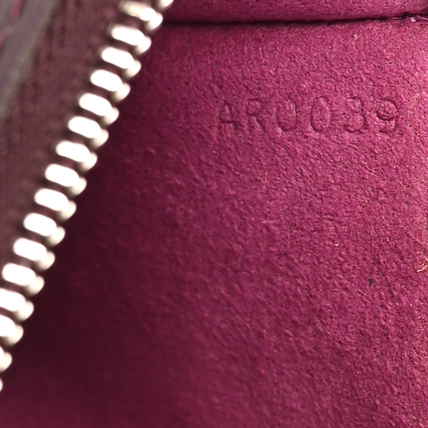 Louis Vuitton Epi Pochette Accessories 24 Cassis 6 of 10