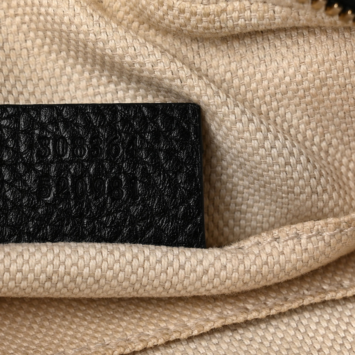 Gucci Pebbled Calfskin Small Soho Disco Bag Black 13 of 23