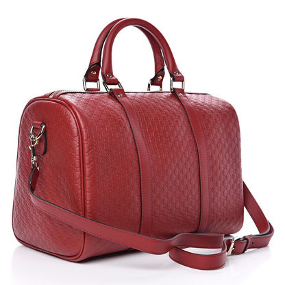 Gucci Microguccissima Medium Joy Boston Red 3 of 10
