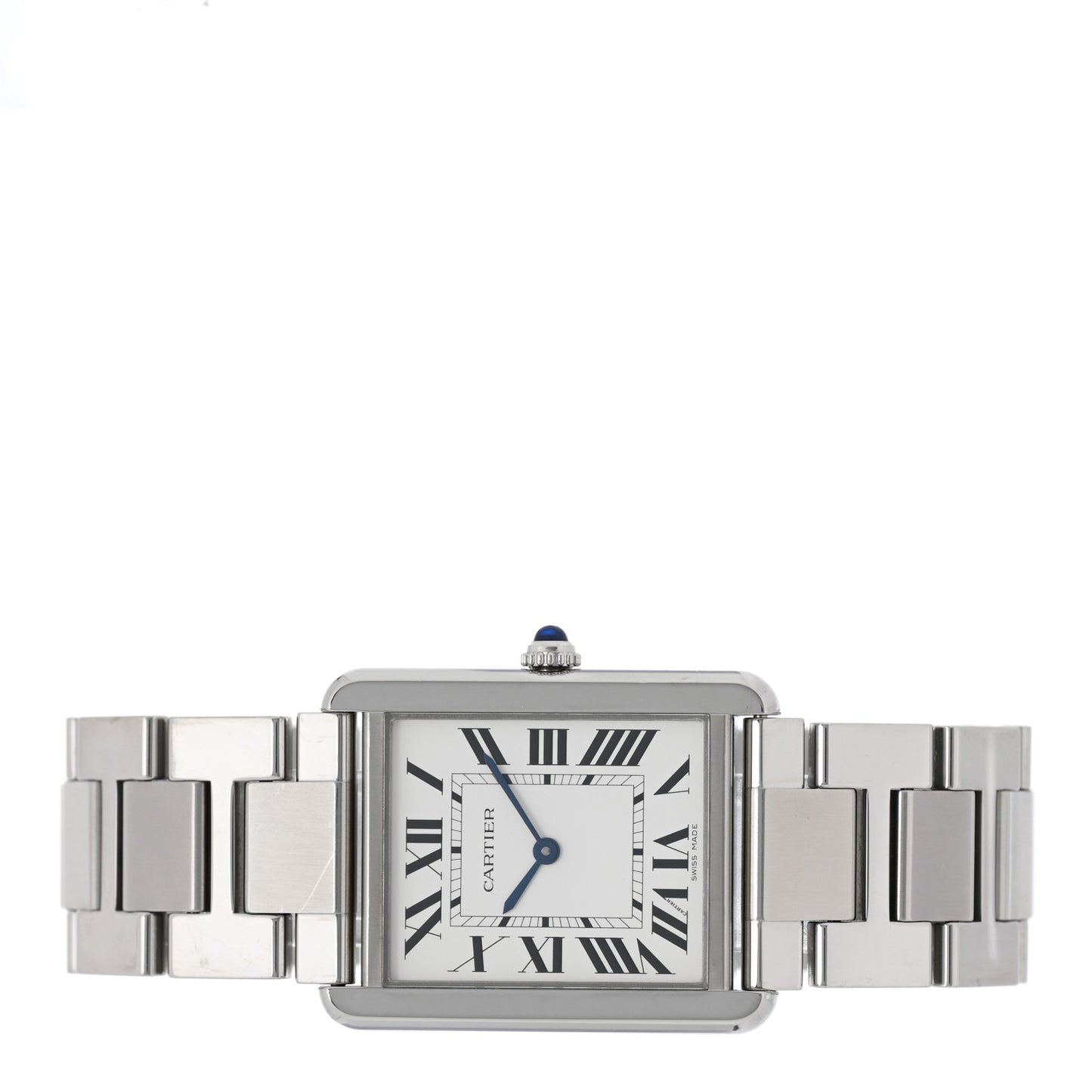 Stainless Steel 27mm Tank Solo Quartz Watch