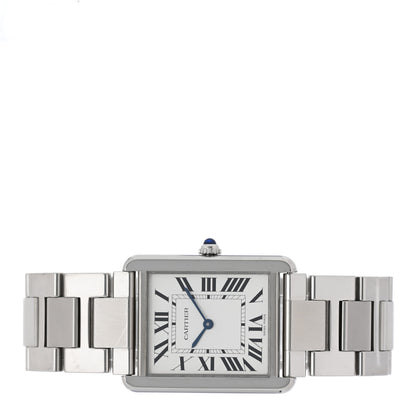 Cartier Stainless Steel 27mm Tank Solo Quartz Watch 2 of 5