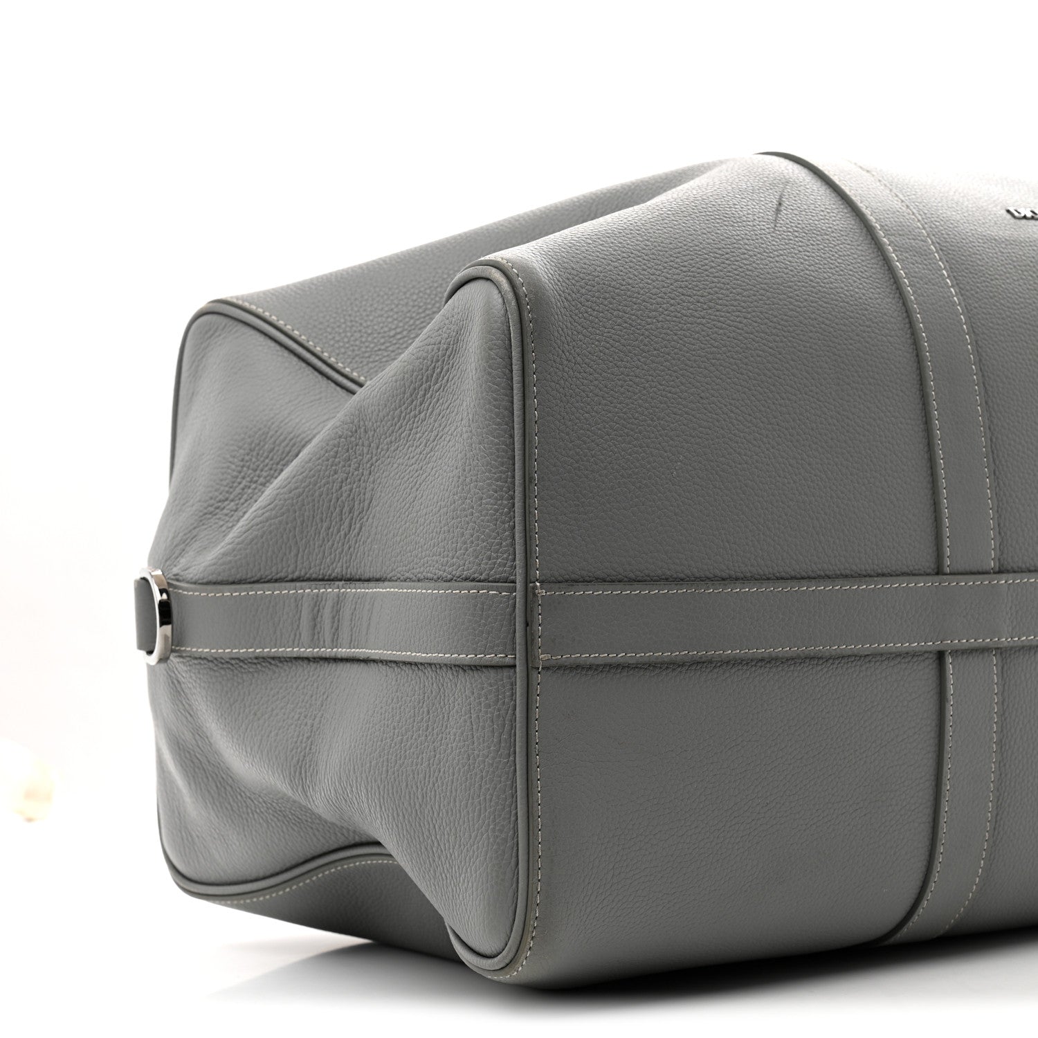 Christian Dior Calfskin Lingot 50 Bag Grey 8 of 10