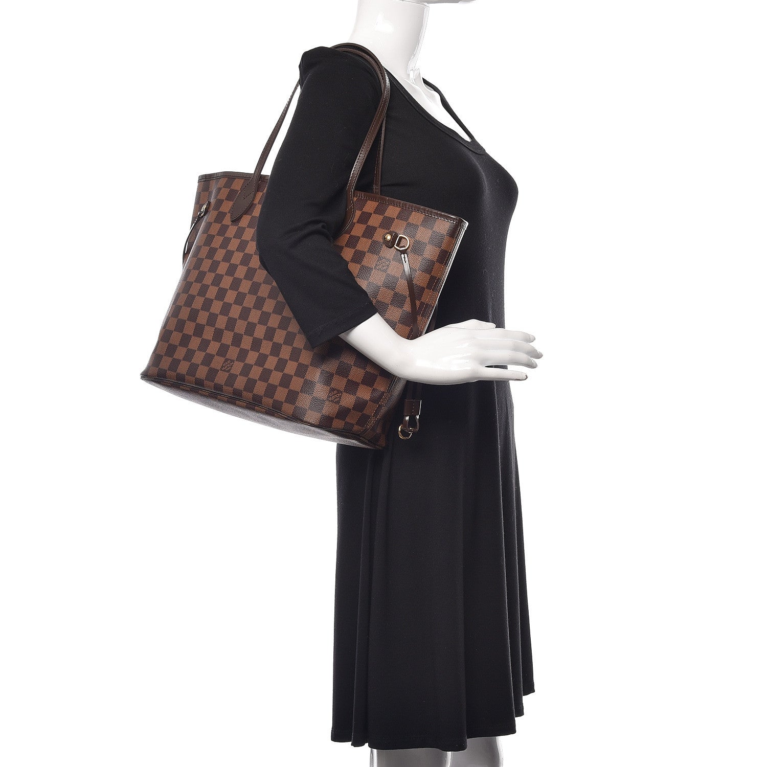 Louis Vuitton Damier Ebene Neo Neverfull MM 2 of 11