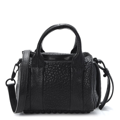 Alexander Wang Pebbled Lambskin Mini Rockie Black Matte Black Hardware 1 of 8