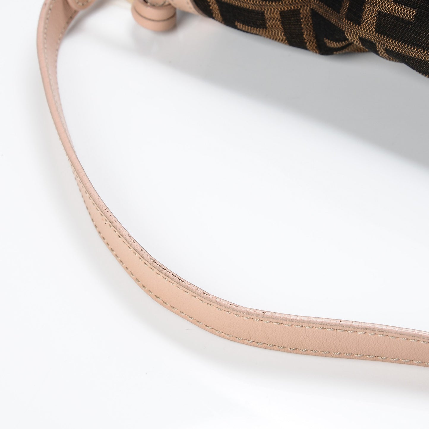Zucca Cuoio Lucido Small Chef Shoulder Bag Tobacco Bois de Rose