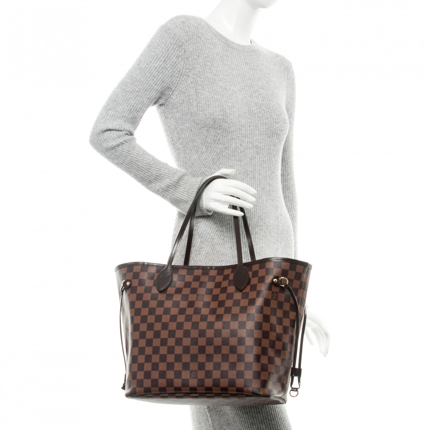 Louis Vuitton Damier Ebene Neo Neverfull MM 2 of 10
