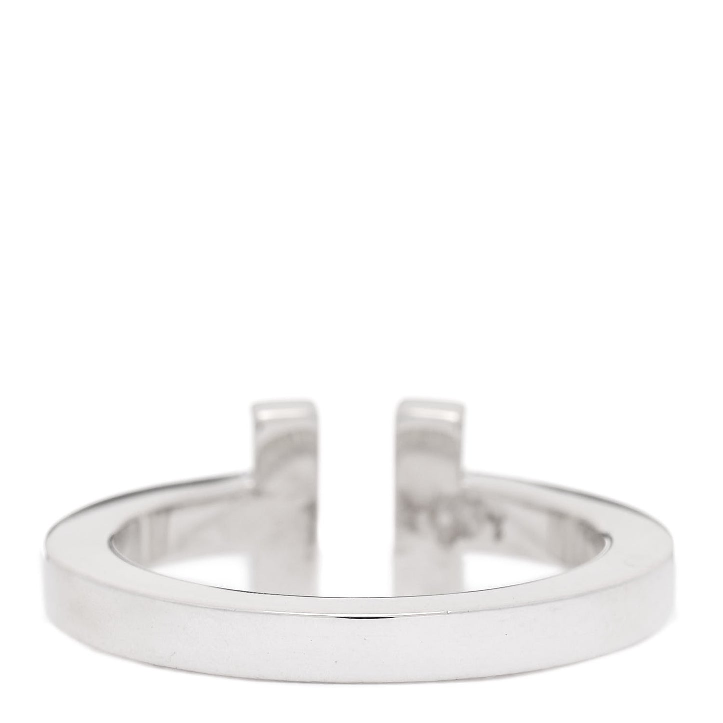 Sterling Silver T Square Ring 54 7