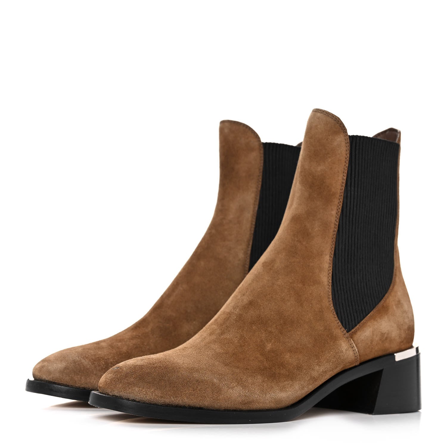 Jimmy Choo Suede Rourke Ankle Boots 36.5 Clove 3 of 9