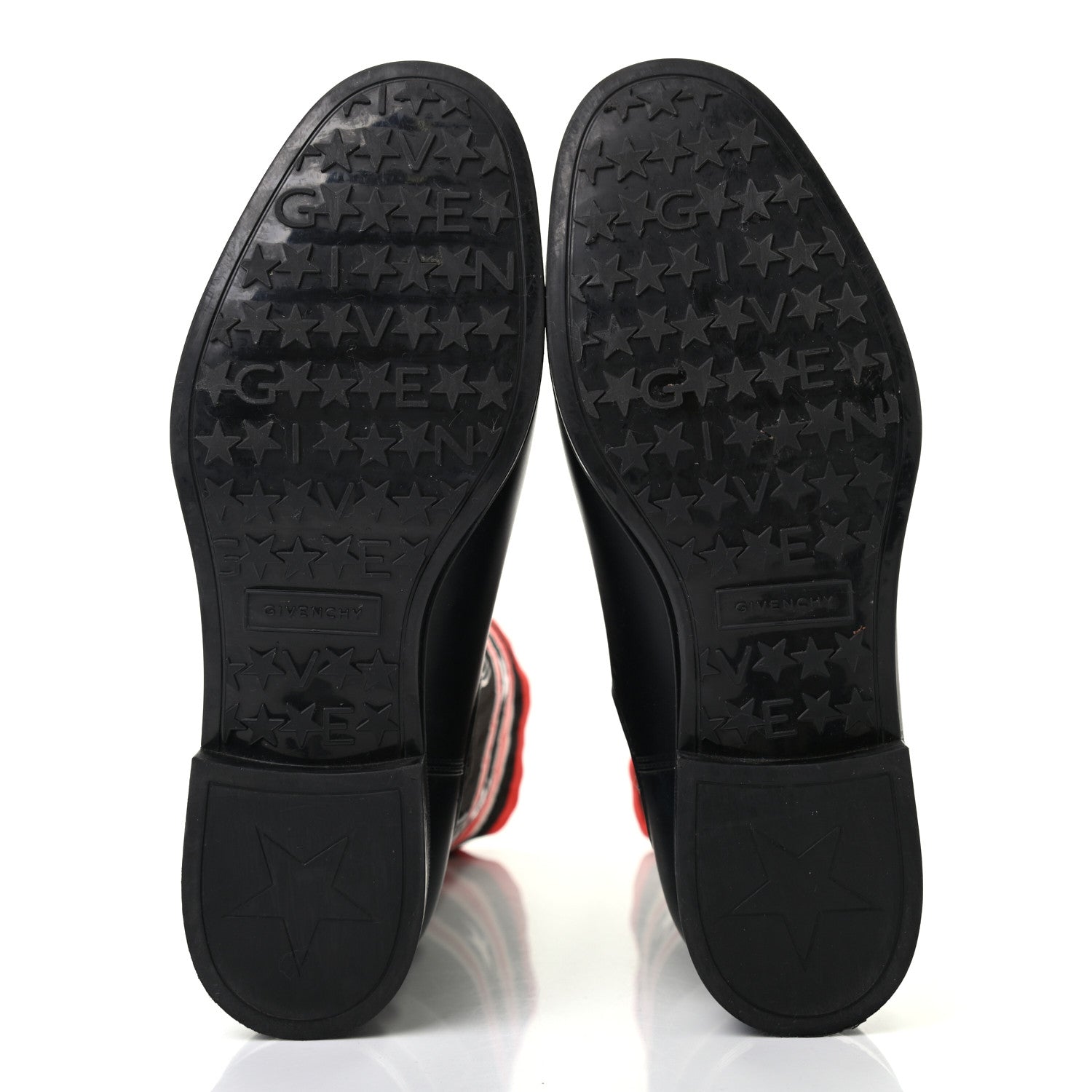 Givenchy Knit Rubber Storm Boots 37 Black 5 of 9
