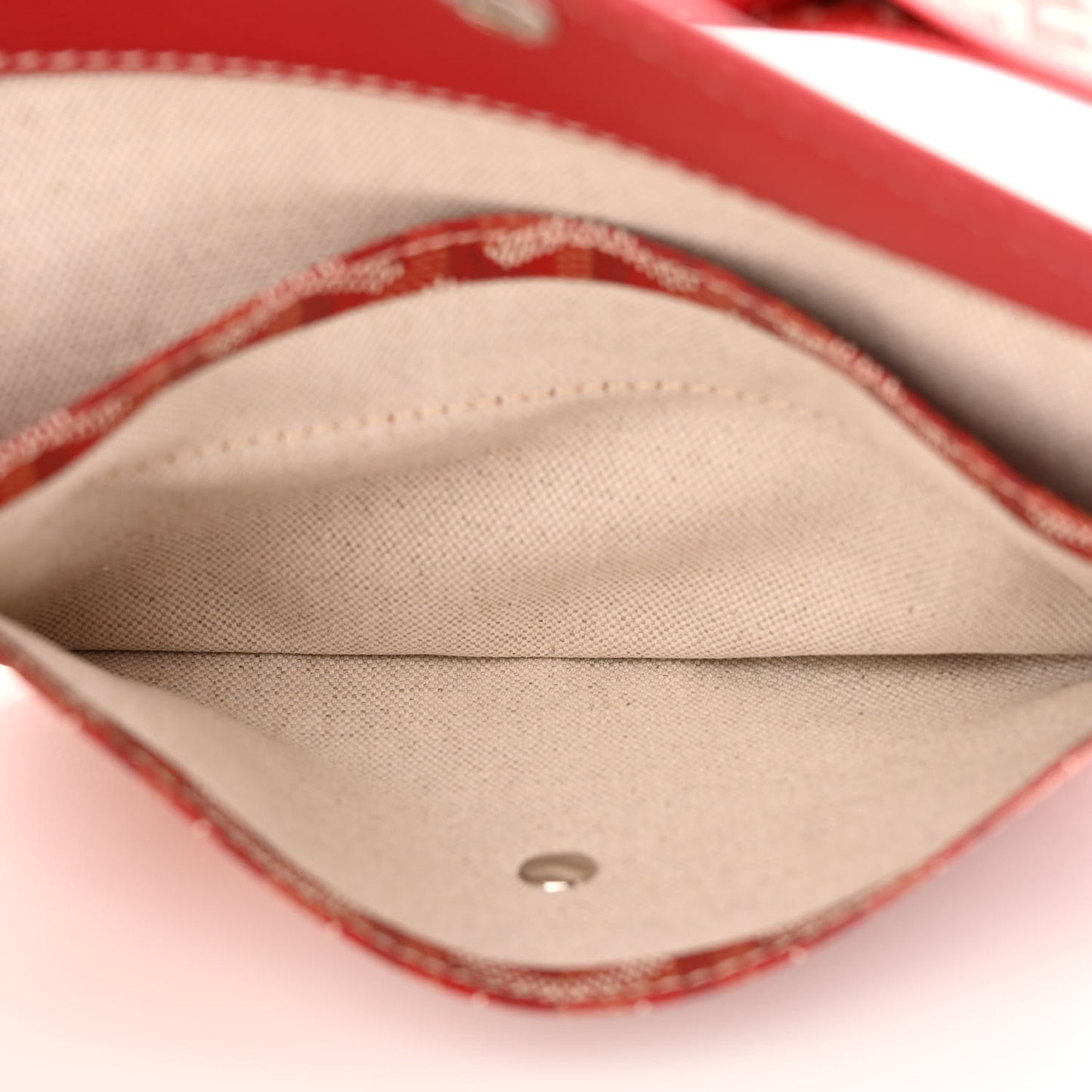 Goyardine Boheme Hobo Red