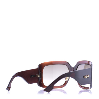 Christian Dior Acetate DiorSo Light 2 Shield Sunglasses Tortoise 4 of 11