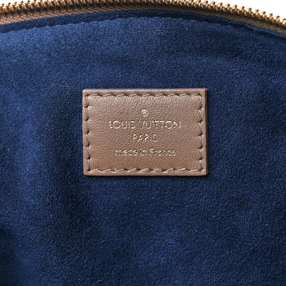 Louis Vuitton Lambskin Embossed Monogram Coussin MM Taupe 8 of 12