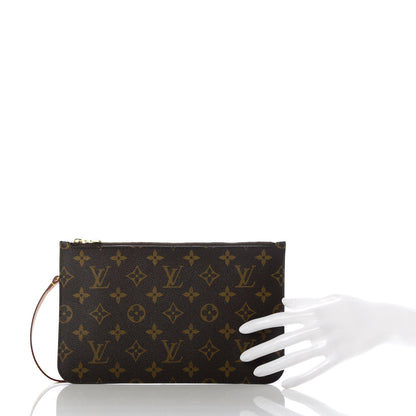 Louis Vuitton Monogram Neverfull MM GM Pochette 2 of 7