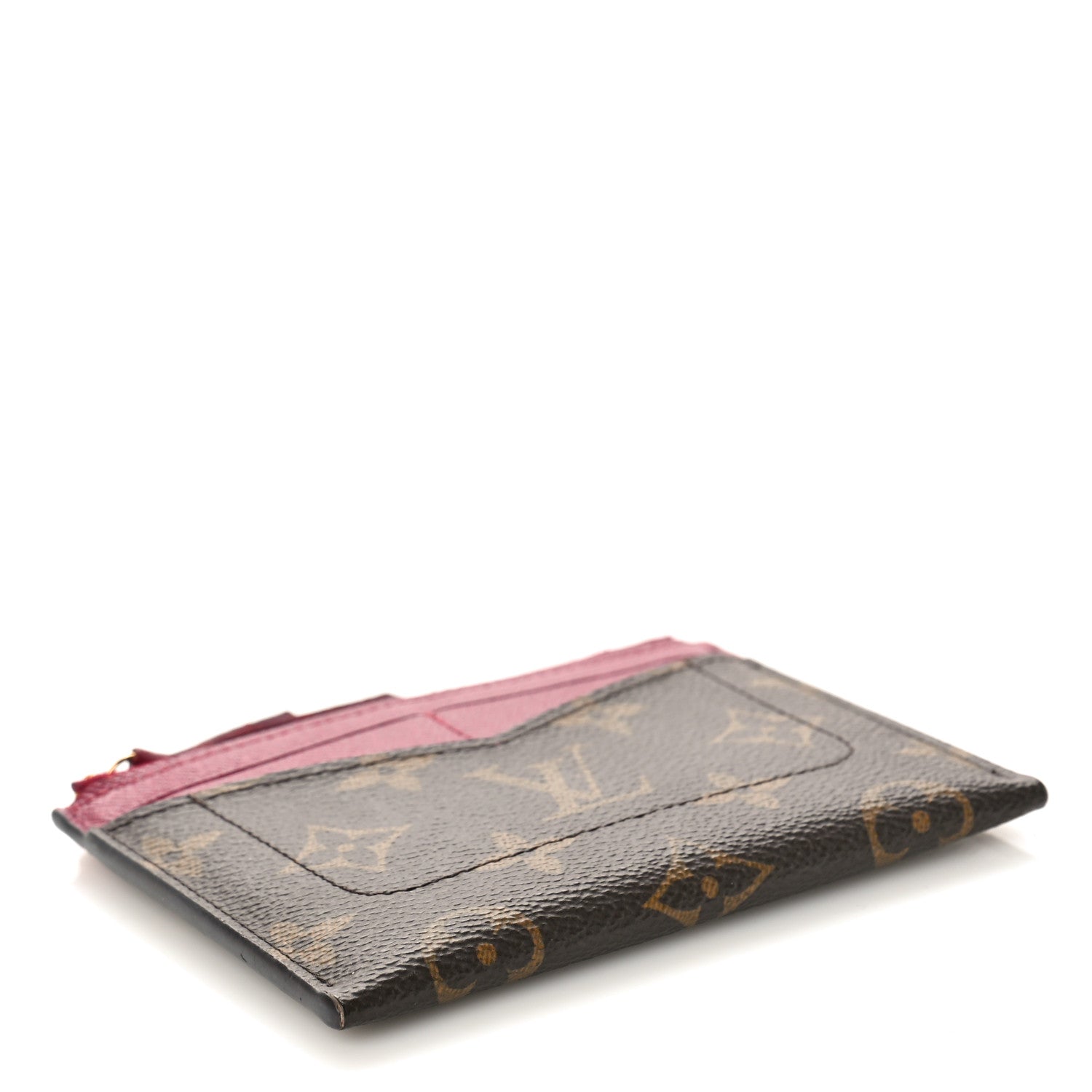 Louis Vuitton Monogram Zipped Card Holder Fuchsia 4 of 10