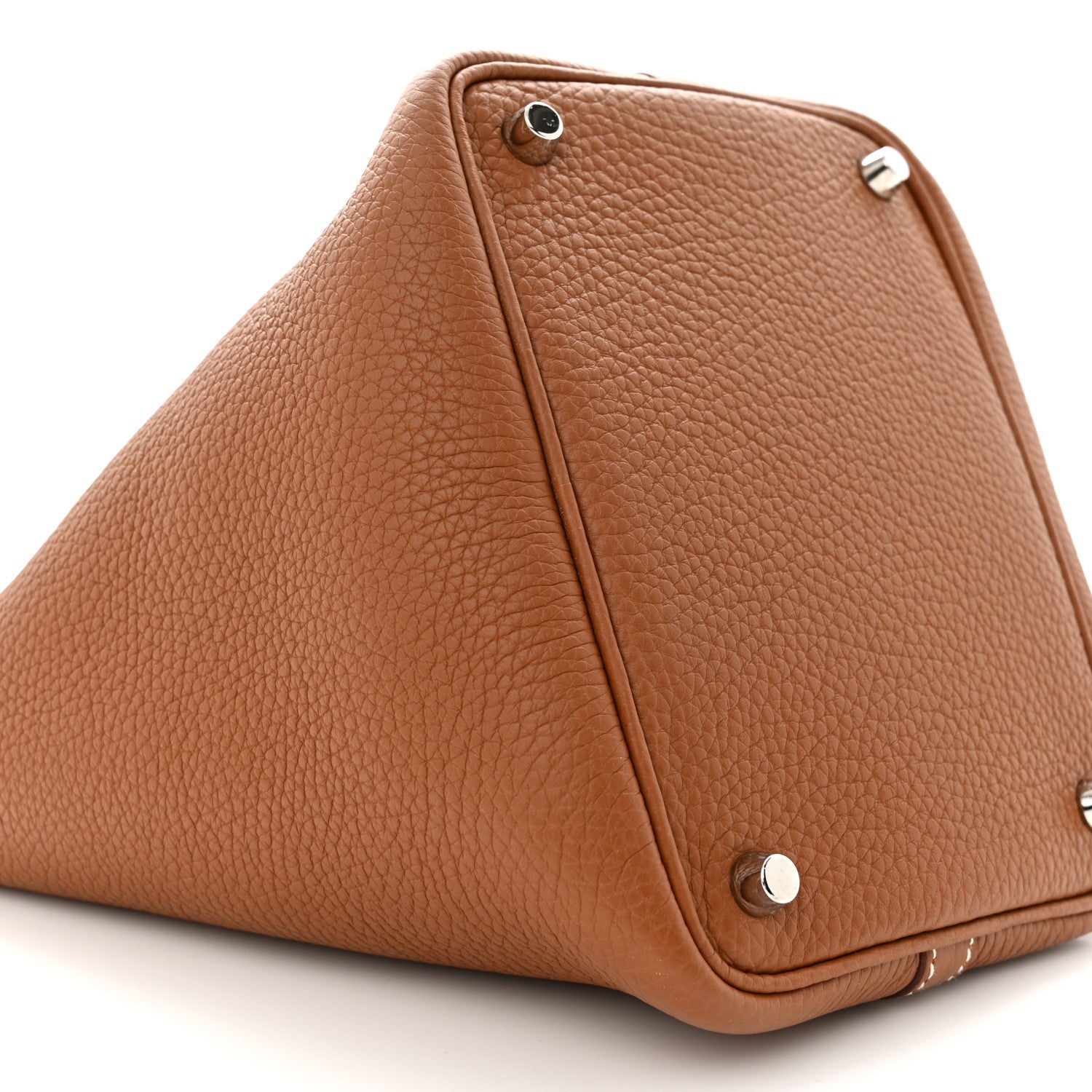 Hermes Taurillon Clemence Picotin Lock 18 PM Gold 8 of 11