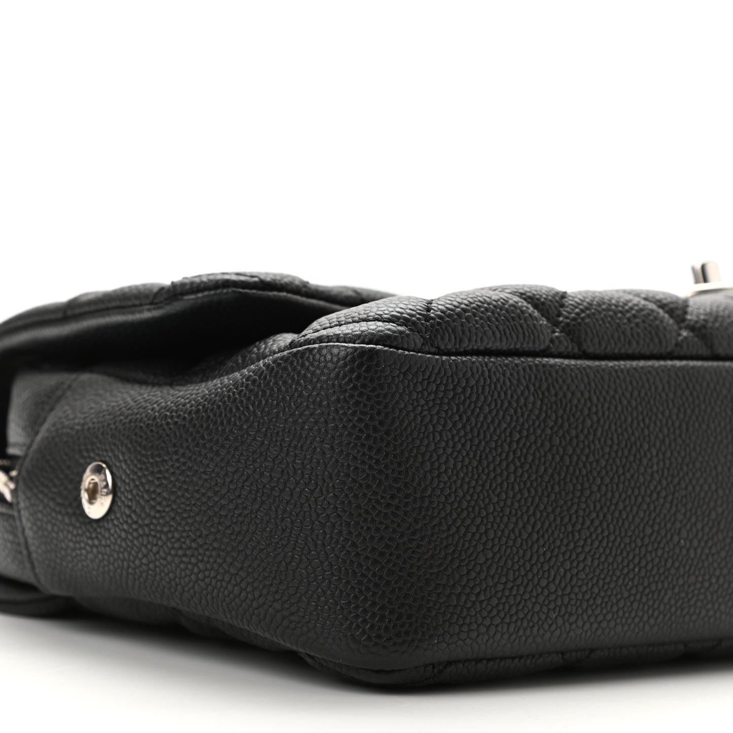 Caviar Quilted Jumbo Easy Flap Black