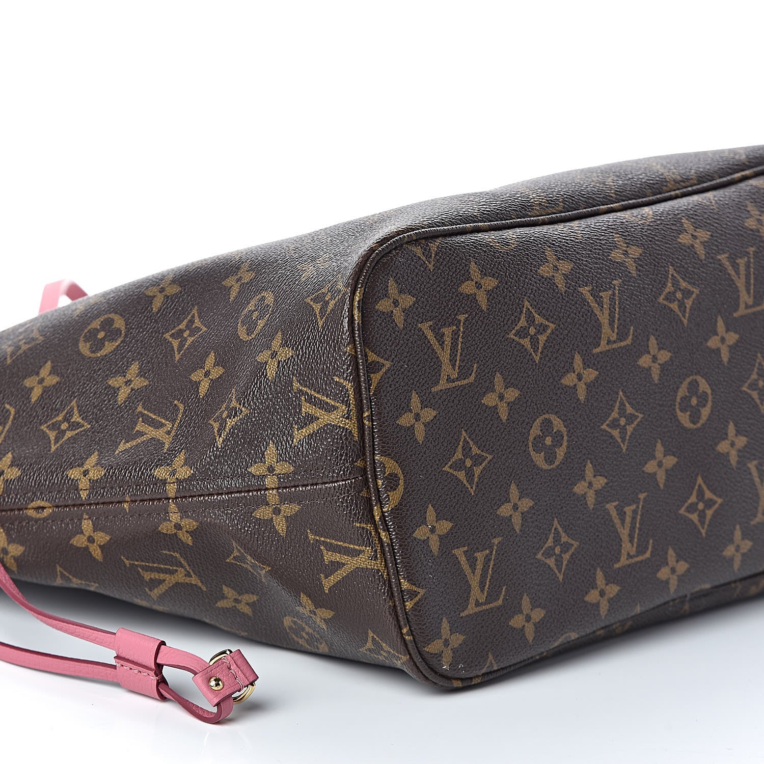 Louis Vuitton Monogram Articles de Voyage Ikat Neverfull MM Rose Velours 8 of 9