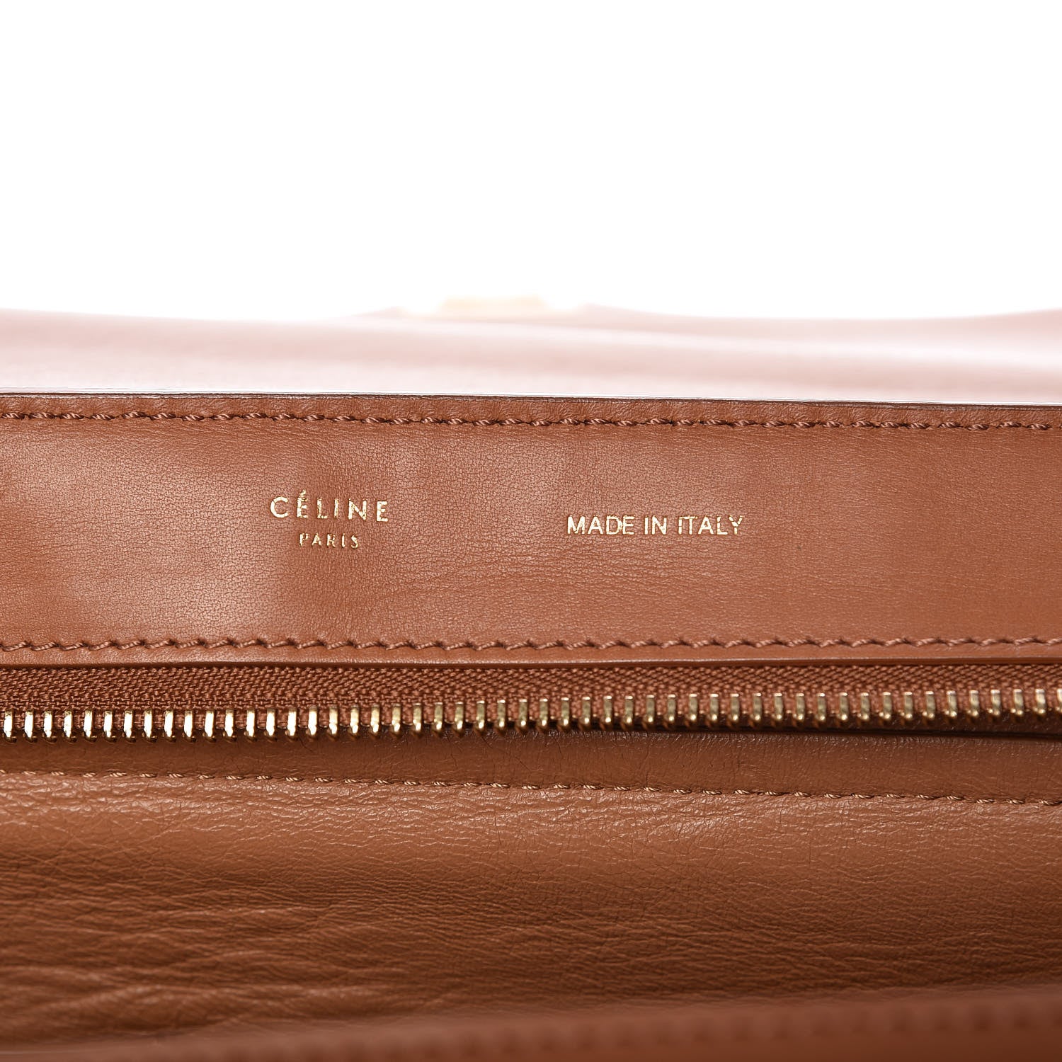 Celine Natural Calfskin Suede Medium Trapeze Tan 6 of 22