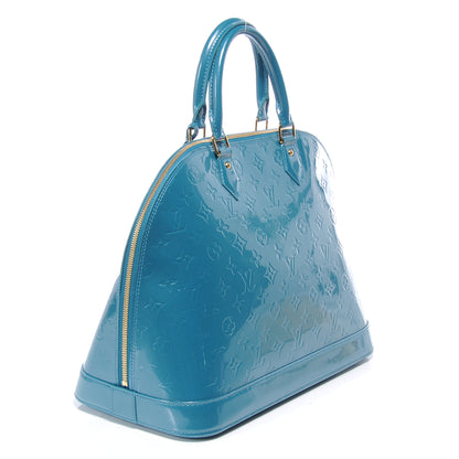 Louis Vuitton Vernis Alma GM Blue Galactic 3 of 7