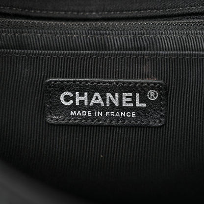 Chanel Jersey Embroidered Paris Dallas Flap Black 6 of 16