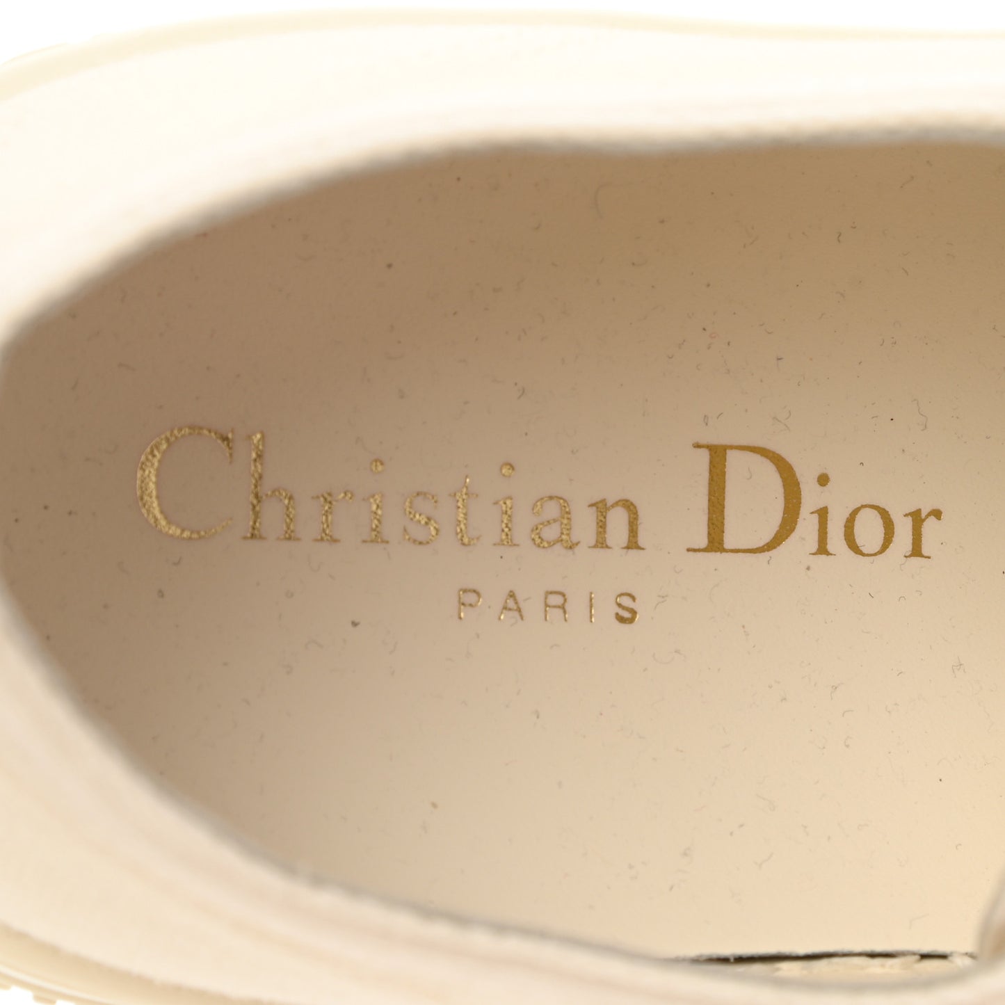 Canvas Walk 'N' Dior Low Top Sneakers 39 Milk