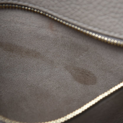 Celine Crisped Calfskin Small Tie Knot Tote Light Taupe 8 of 15