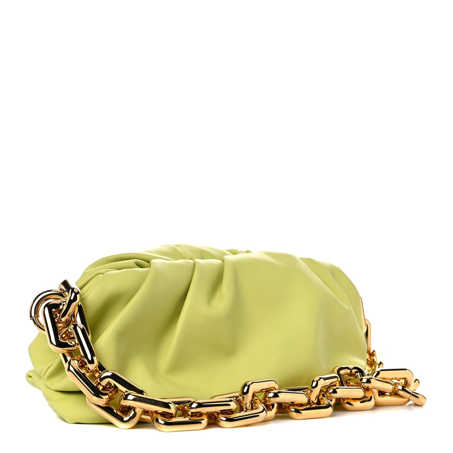Calfskin The Pouch Chain Seagrass